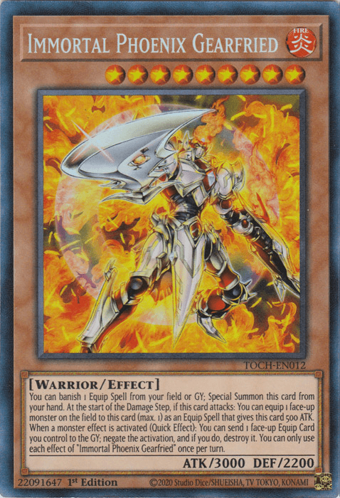Immortal Phoenix Gearfried [TOCH-EN012] Collector's Rare - POKÉ JEUX