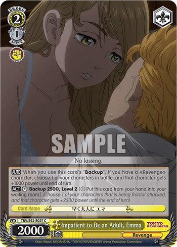 Impatient to Be an Adult, Emma (TRV/S92-E027 C) [Tokyo Revengers] - POKÉ JEUX