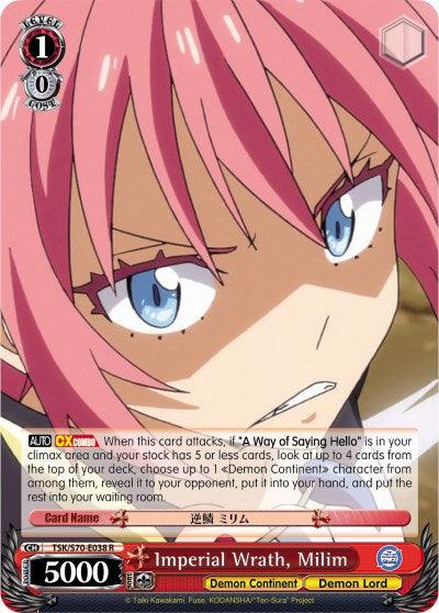 Imperial Wrath, Milim (TSK/S70-E038 R) [That Time I Got Reincarnated as a Slime] - POKÉ JEUX