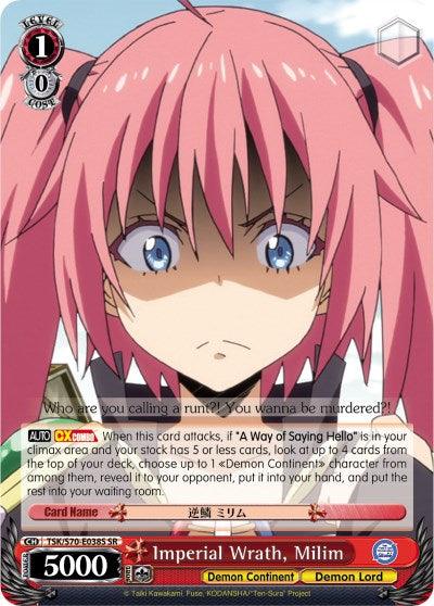 Imperial Wrath, Milim (TSK/S70-E038S SR) [That Time I Got Reincarnated as a Slime] - POKÉ JEUX