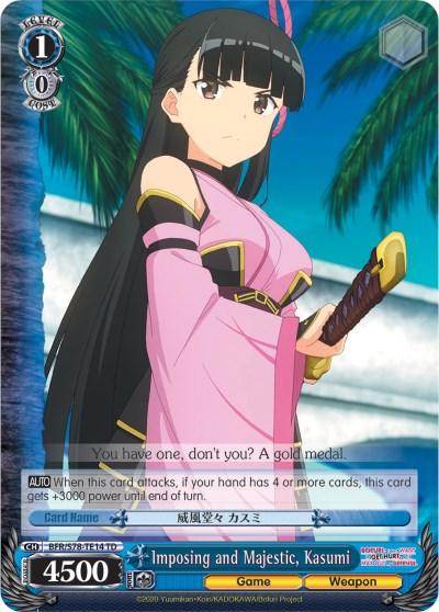 Imposing and Majestic, Kasumi (BFR/S78-TE14 TD) [BOFURI: I Don't Want to Get Hurt, so I'll Max Out My Defense] - POKÉ JEUX