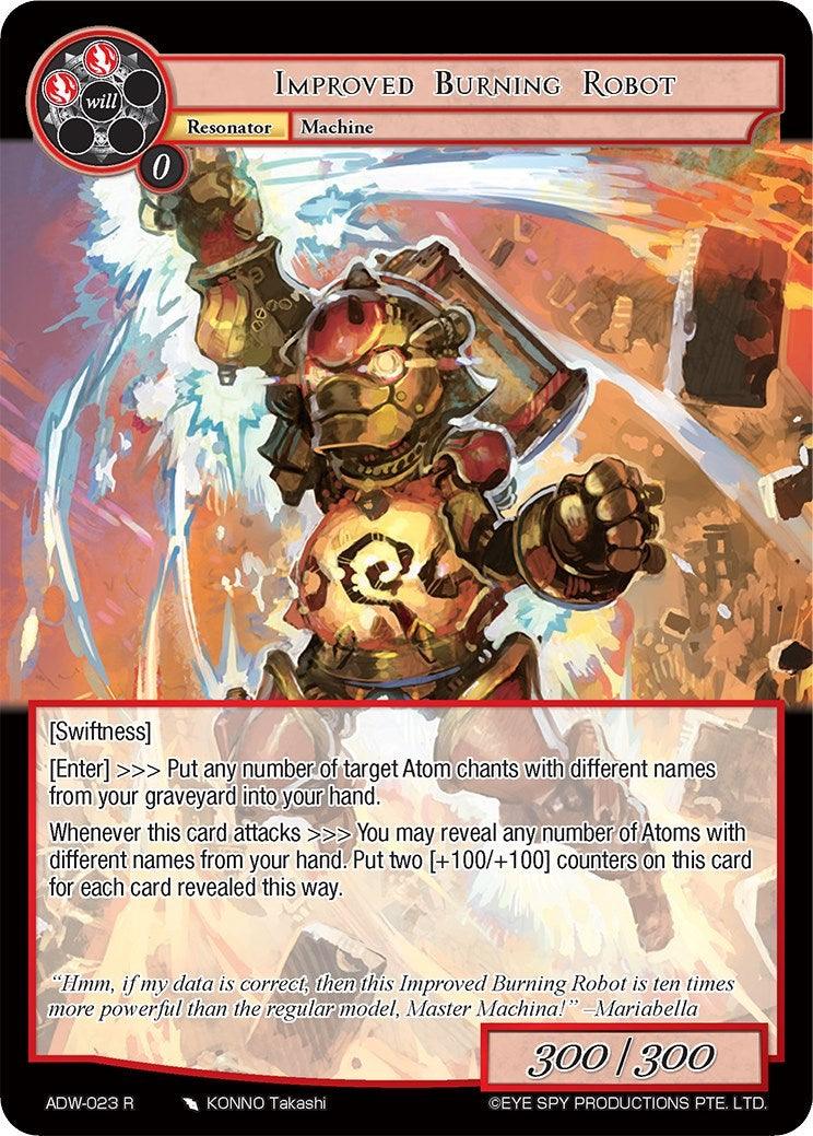Improved Burning Robot (ADW-023) [Assault into the Demonic World] - POKÉ JEUX