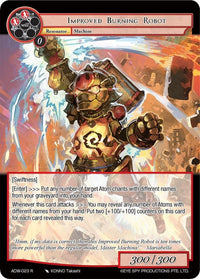 Improved Burning Robot (ADW-023) [Assault into the Demonic World] - POKÉ JEUX