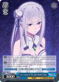 In a Corner of This Dark World, Emilia (RZ/S46-E085 C) [Re:ZERO] - POKÉ JEUX
