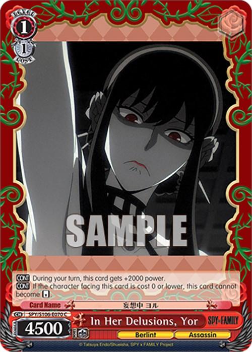 In Her Delusions, Yor (SPY/S106-E070 C) [SPY x FAMILY] - POKÉ JEUX