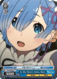 In My Hero's Arms, Rem (RZ/S46-E084 C) [Re:ZERO] - POKÉ JEUX