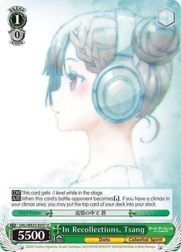 In Recollections, Tsang (DAL/WE33-E037 U) [Date A Bullet] - POKÉ JEUX