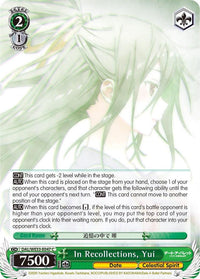 In Recollections, Yui (DAL/WE33-E047 C) (Parallel Foil) [Date A Bullet] - POKÉ JEUX