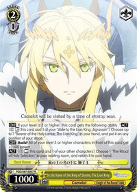 In the Name of the King of Storms, The Lion King (FGO/S87-E007 R) [Fate/Grand Order THE MOVIE Divine Realm of the Round Table: Camelot] - POKÉ JEUX