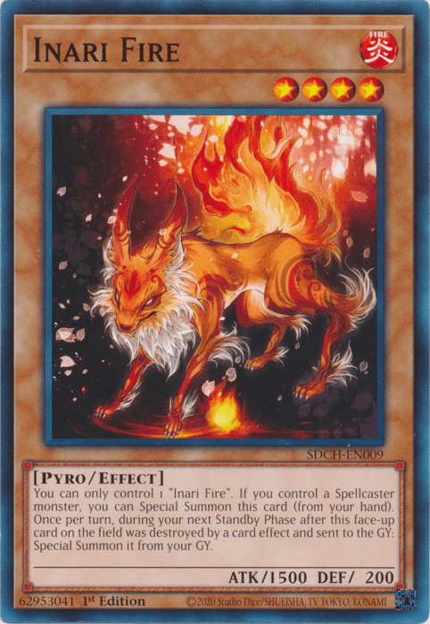 Inari Fire [SDCH-EN009] Common - POKÉ JEUX