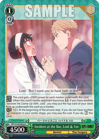 Incident at the Bar, Loid & Yor (SPY/S106-E052 C) [SPY x FAMILY] - POKÉ JEUX