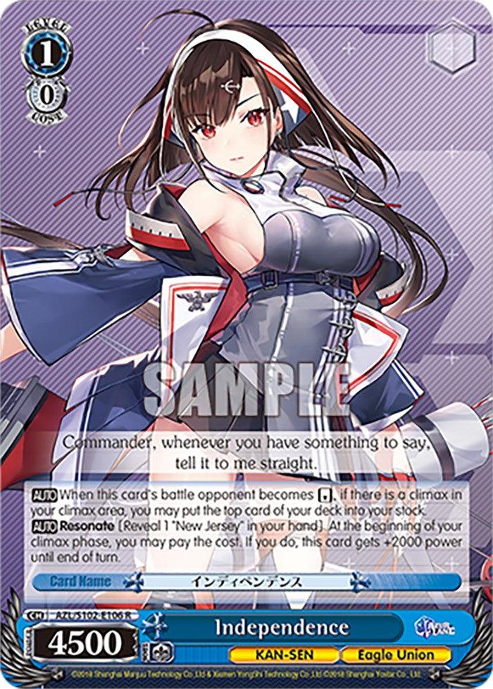 Independence (AZL/S102-E106 R) [Azur Lane] - POKÉ JEUX