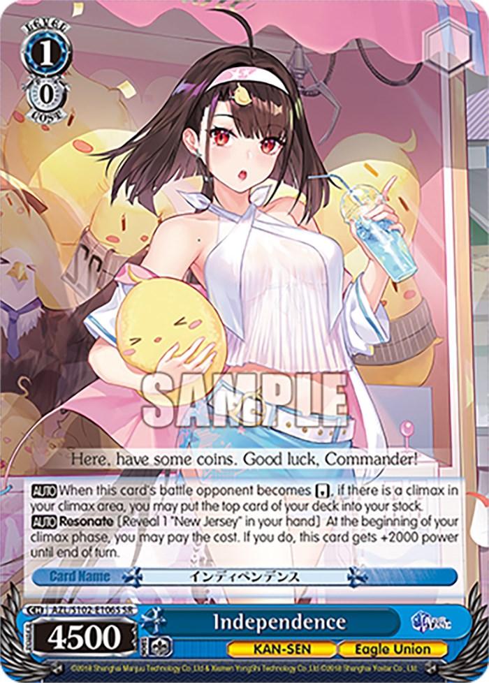 Independence (AZL/S102-E106S SR) [Azur Lane] - POKÉ JEUX