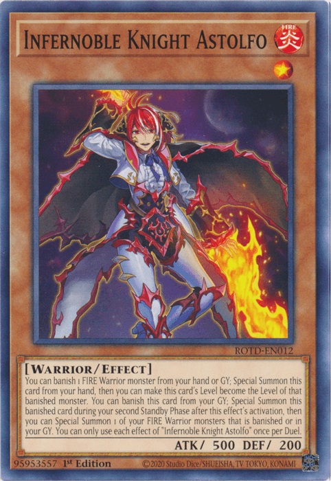 Infernoble Knight Astolfo [ROTD-EN012] Common - POKÉ JEUX