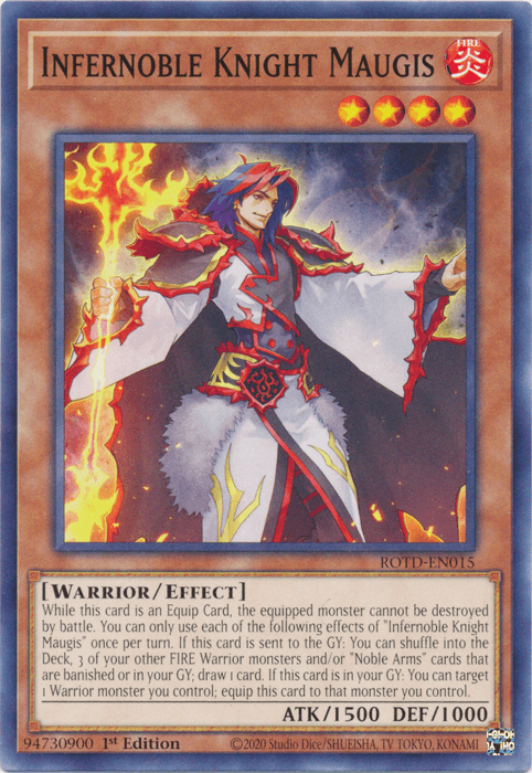 Infernoble Knight Maugis [ROTD-EN015] Common - POKÉ JEUX