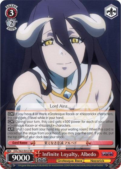 Infinite Loyalty, Albedo (OVL/S62-E052 RR) [Nazarick: Tomb of the Undead] - POKÉ JEUX