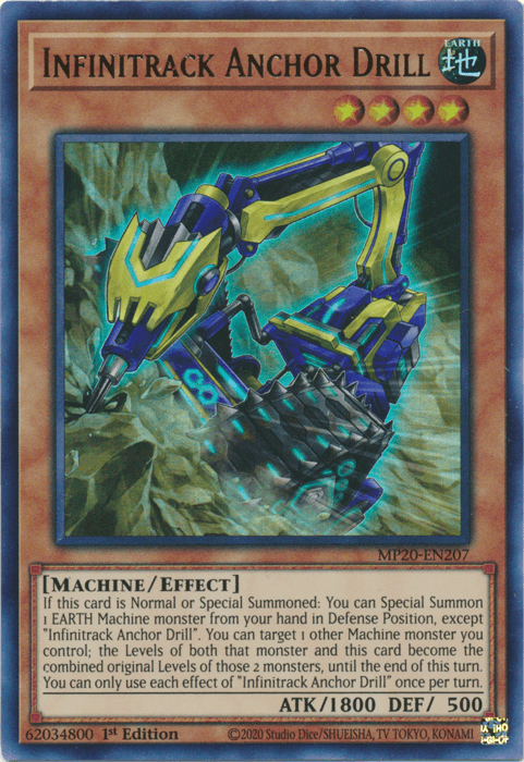 Infinitrack Anchor Drill [MP20-EN207] Ultra Rare - POKÉ JEUX