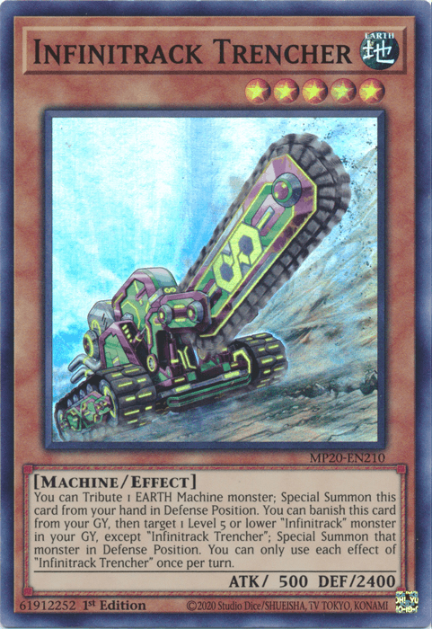 Infinitrack Trencher [MP20-EN210] Super Rare - POKÉ JEUX