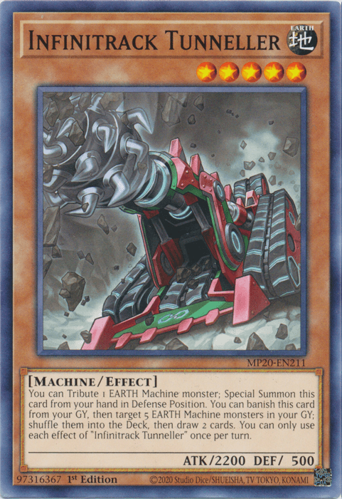 Infinitrack Tunneller [MP20-EN211] Common - POKÉ JEUX