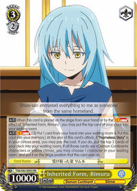 Inherited Form, Rimuru (TSK/S82-E003 RR) [That Time I Got Reincarnated as a Slime Vol.2] - POKÉ JEUX