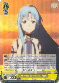 Inherited Sword Skill, Asuna (SAO/S47-E101R RRR) [Sword Art Online Re: Edit] - POKÉ JEUX