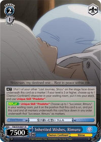 Inherited Wishes, Rimuru (TSK/S70-E071 R) [That Time I Got Reincarnated as a Slime] - POKÉ JEUX