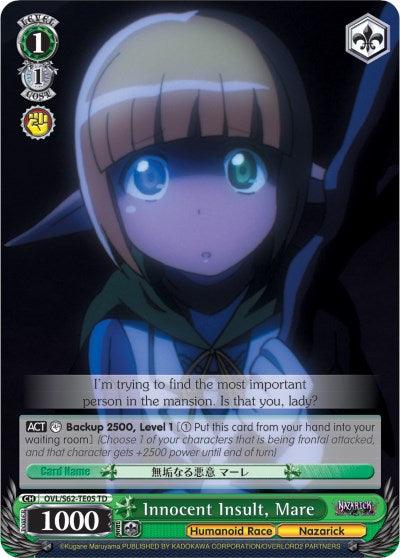 Innocent Insult, Mare (OVL/S62-TE05 TD) [Nazarick: Tomb of the Undead] - POKÉ JEUX