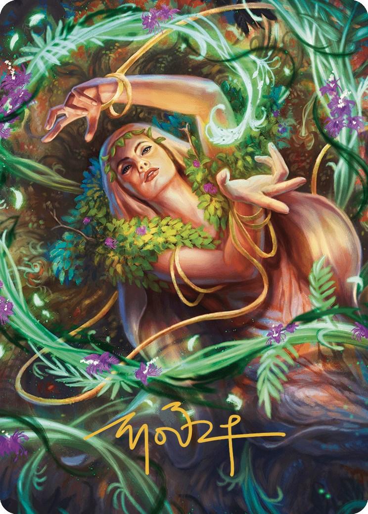 Insidious Roots Art Card (Gold-Stamped Signature) [Murders at Karlov Manor Art Series] - POKÉ JEUX