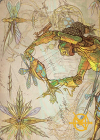 Inspiring Statuary Art Card (Gold-Stamped Signature) [The Brothers' War Art Series] - POKÉ JEUX