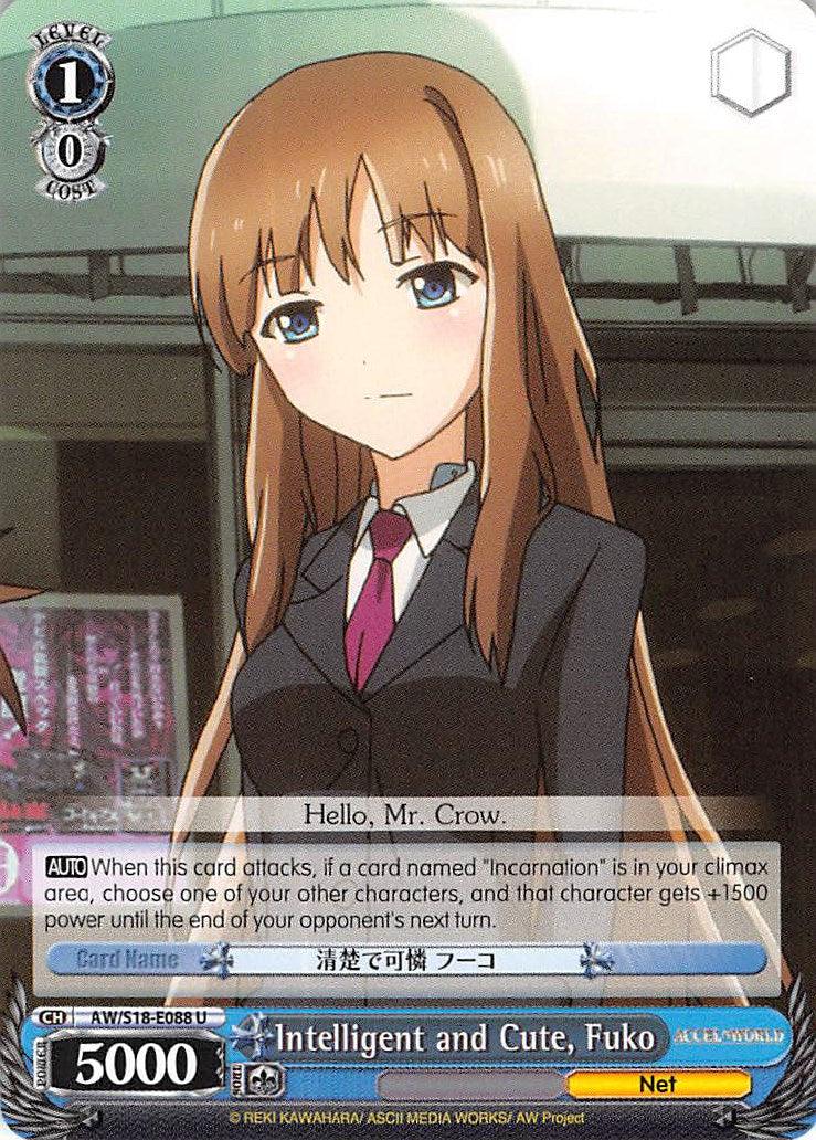 Intelligent and Cute, Fuko (AW/S18-E088 U) [Accel World] - POKÉ JEUX