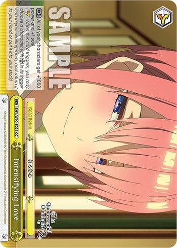 Intensifying Love (5HY/W90-E021 CC) [The Quintessential Quintuplets 2] - POKÉ JEUX