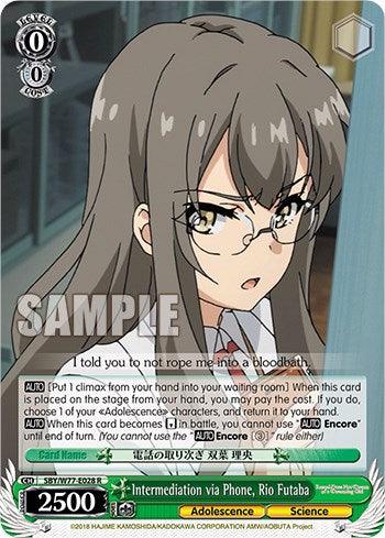 Intermediation via Phone, Rio Futaba [Rascal Does Not Dream of a Dreaming Girl] - POKÉ JEUX