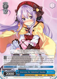 Interview for Valentine? Suzuka (Fii/W65-E085 U) [Fujimi Fantasia Bunko] - POKÉ JEUX