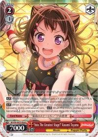 "Into The Greatest Stage!" Kasumi Toyoma (BD/EN-W03-068 R) [BanG Dream! Girls Band Party! MULTI LIVE] - POKÉ JEUX