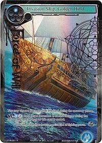 Invasion Ship, Golden Hind (Full Art) (TTW-041) [The Twilight Wanderer] - POKÉ JEUX