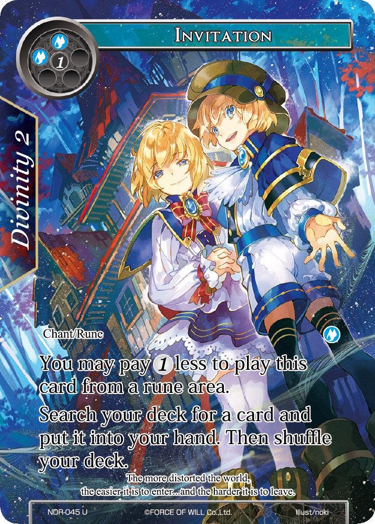 Invitation (Full Art) (NDR-045) [New Dawn Rises] - POKÉ JEUX