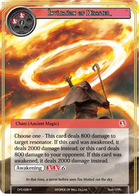 Invitation of Disaster (CFC-026) [Curse of the Frozen Casket] - POKÉ JEUX