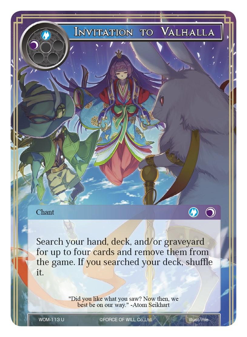 Invitation to Valhalla (WOM-113) [Winds of the Ominous Moon] - POKÉ JEUX