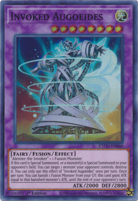 Invoked Augoeides [ETCO-EN040] Super Rare - POKÉ JEUX