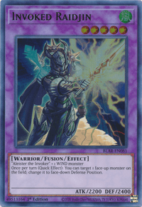 Invoked Raidjin [BLAR-EN081] Ultra Rare - POKÉ JEUX