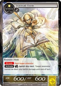 Ironwall Monk (1-015) [The Dawn of Valhalla] - POKÉ JEUX