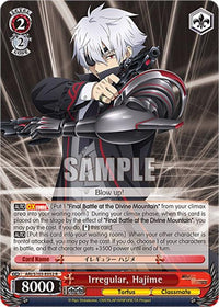 Irregular, Hajime (ARI/S103-E052 R) [Arifureta: From Commonplace to World's Strongest] - POKÉ JEUX