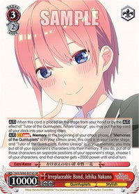 Irreplaceable Bond, Ichika Nakano (5HY/W90-E074S SR) [The Quintessential Quintuplets 2] - POKÉ JEUX