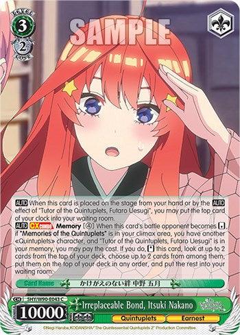 Irreplaceable Bond, Itsuki Nakano (5HY/W90-E043 C) [The Quintessential Quintuplets 2] - POKÉ JEUX