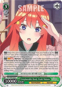 Irreplaceable Bond, Itsuki Nakano (5HY/W90-E043 C) [The Quintessential Quintuplets 2] - POKÉ JEUX