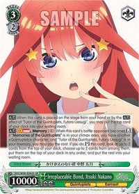 Irreplaceable Bond, Itsuki Nakano (5HY/W90-E043S SR) [The Quintessential Quintuplets 2] - POKÉ JEUX