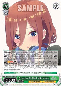 Irreplaceable Bond, Miku Nakano (5HY/W90-E042S SR) [The Quintessential Quintuplets 2] - POKÉ JEUX