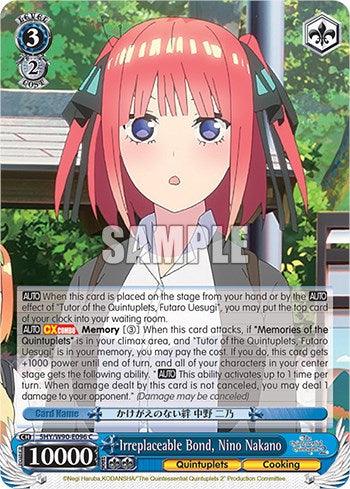 Irreplaceable Bond, Nino Nakano (5HY/W90-E096 C) [The Quintessential Quintuplets 2] - POKÉ JEUX