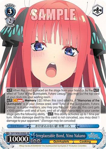 Irreplaceable Bond, Nino Nakano (5HY/W90-E096S SR) [The Quintessential Quintuplets 2] - POKÉ JEUX