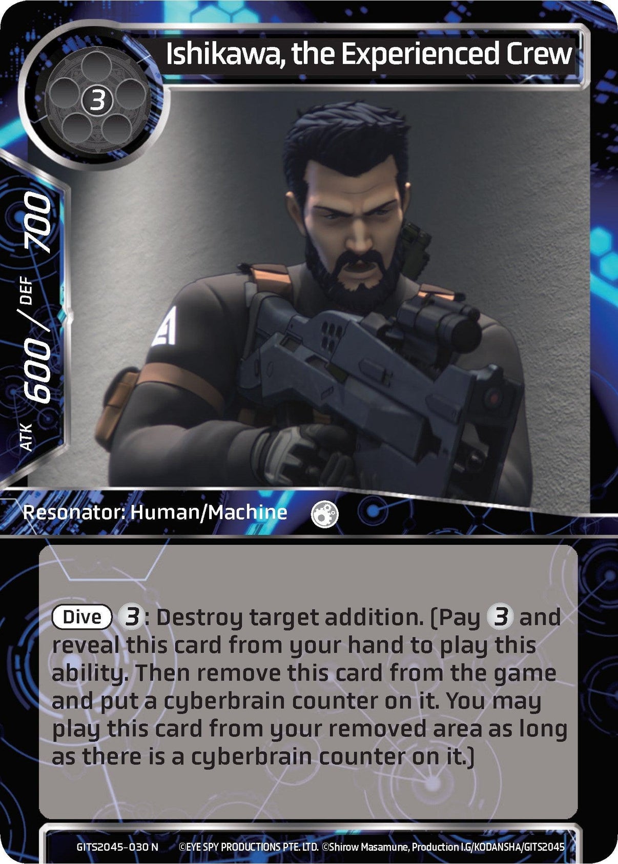 Ishikawa, the Experienced Crew (GITS2045-030) [Ghost in the Shell SAC_2045] - POKÉ JEUX